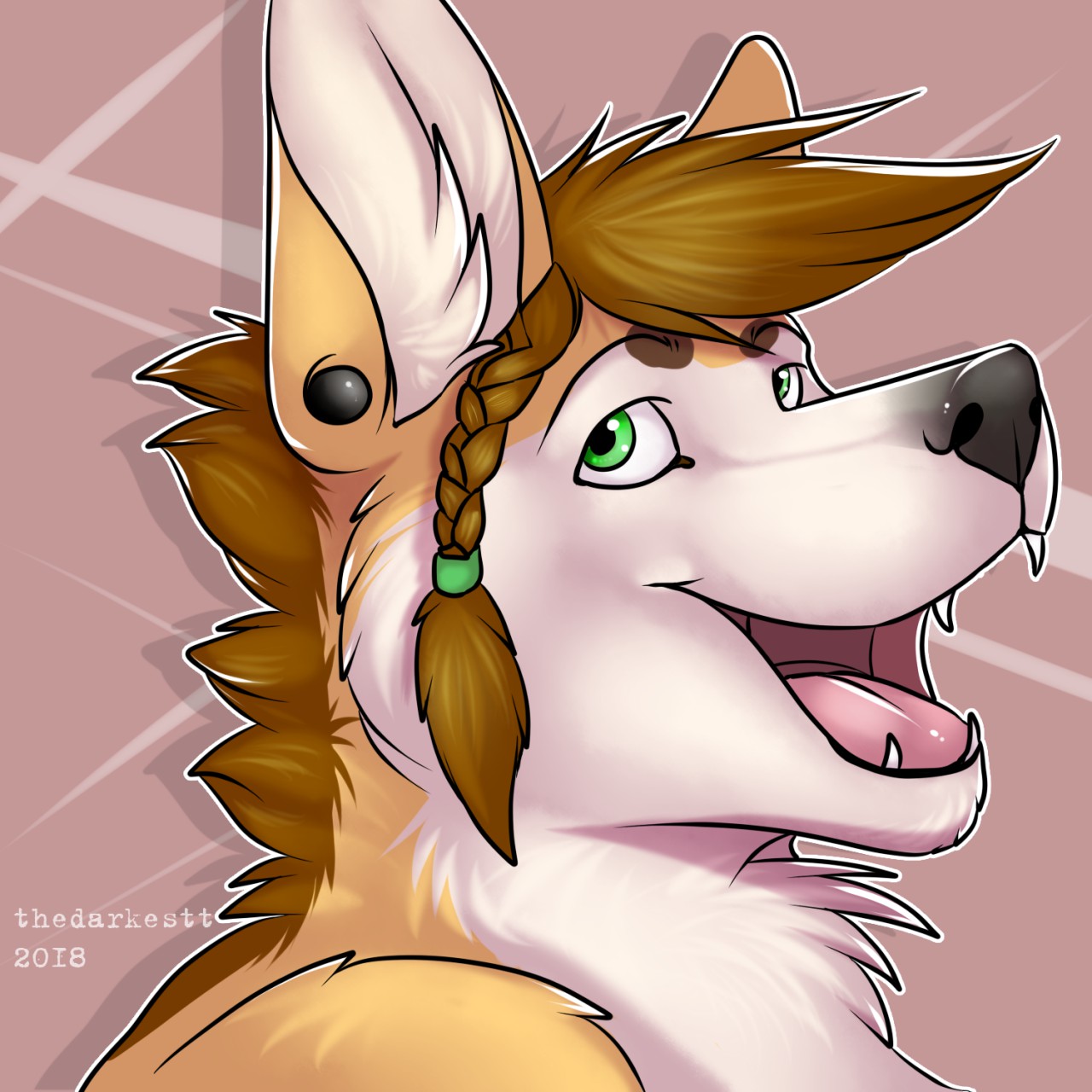 Headshot Commission by thedarkestt