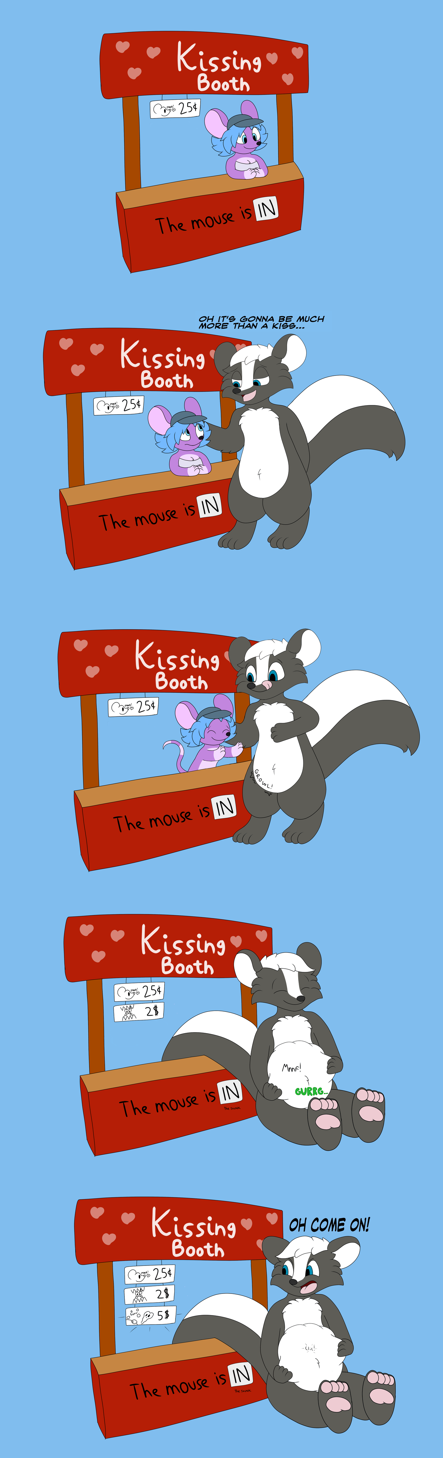 Kissing Booth/Biting Booth by HowardTheUnclean -- Fur Affinity [dot] net