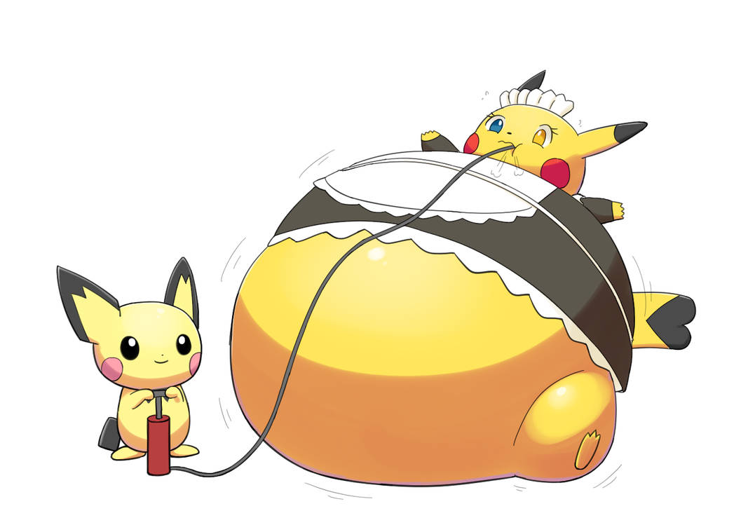 Inflated Pikachu