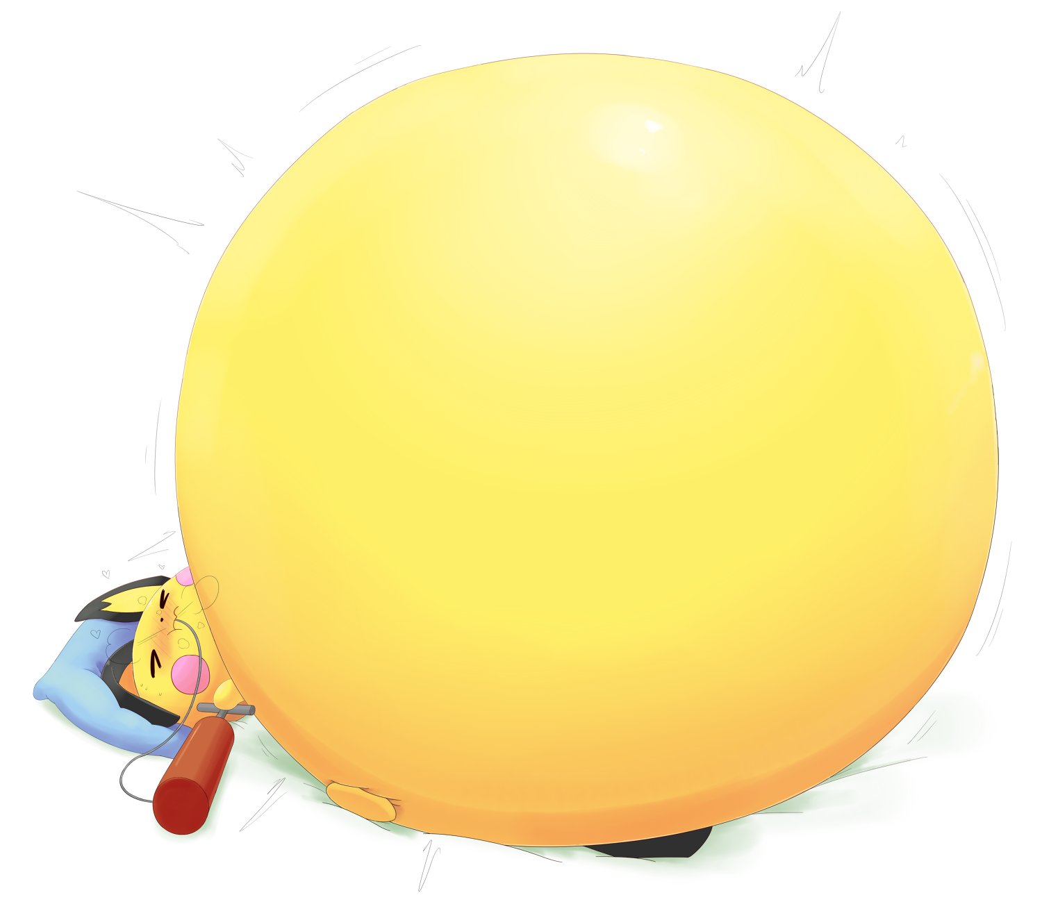 Inflated Isabelle By Selphy6 On Deviantart 1415