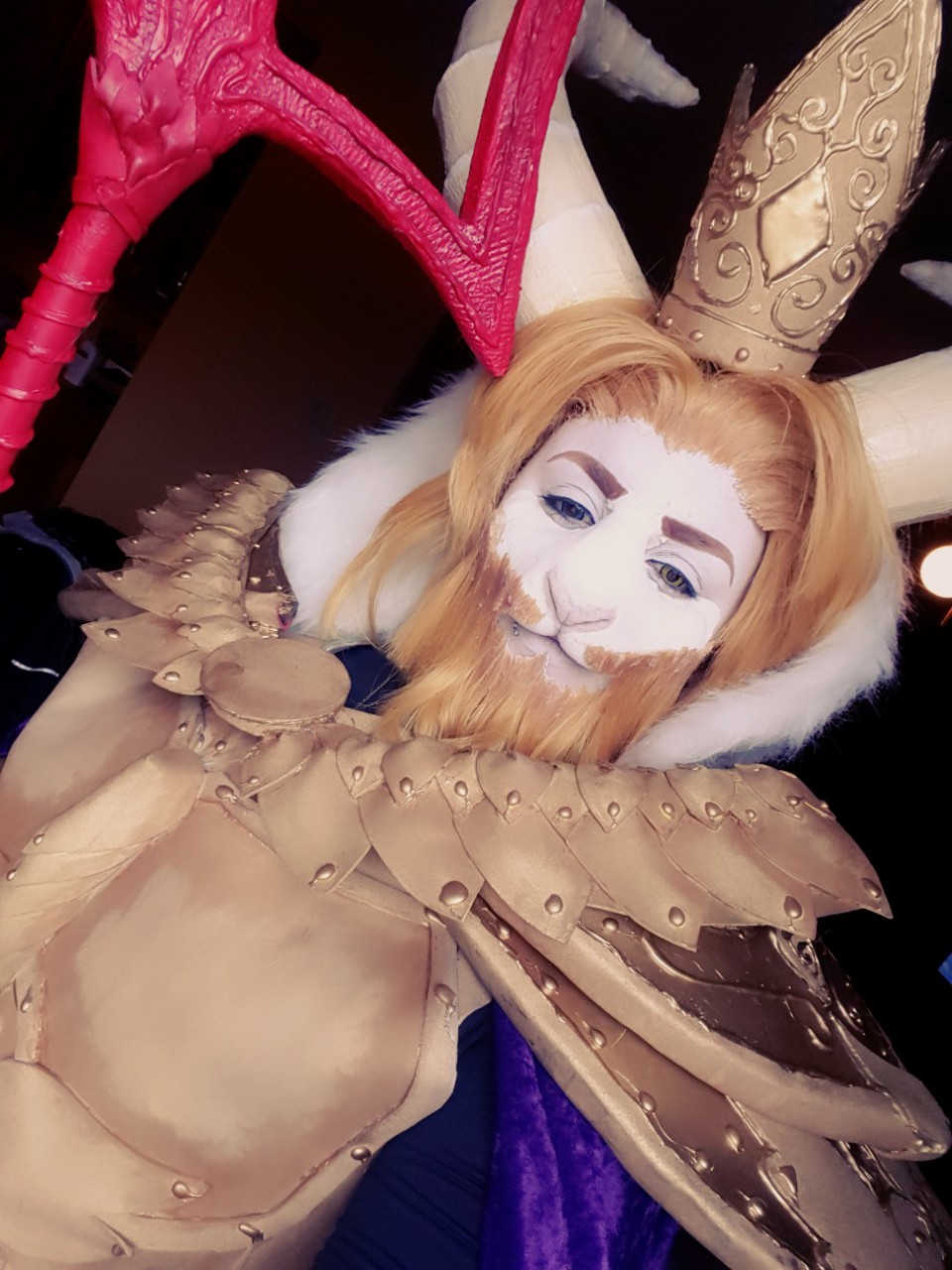 Asgore cosplay is finished by SenpaiPaws Fur Affinity dot net