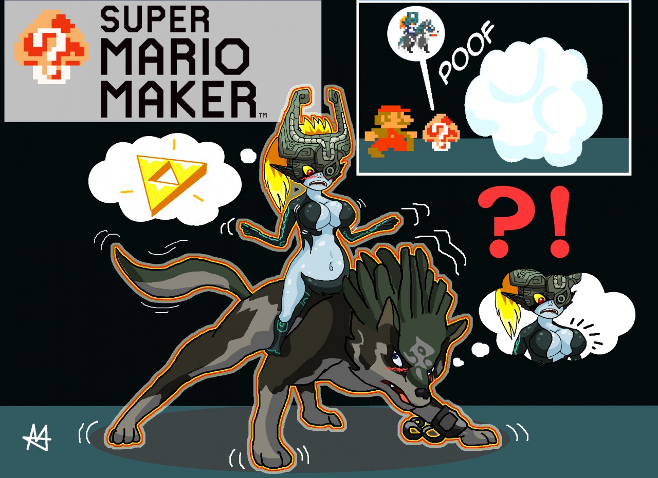 Mystery Mushroom - Wolf Link + Midna (Mario TF/TG) by Sera-fuku -- Fur  Affinity [dot] net