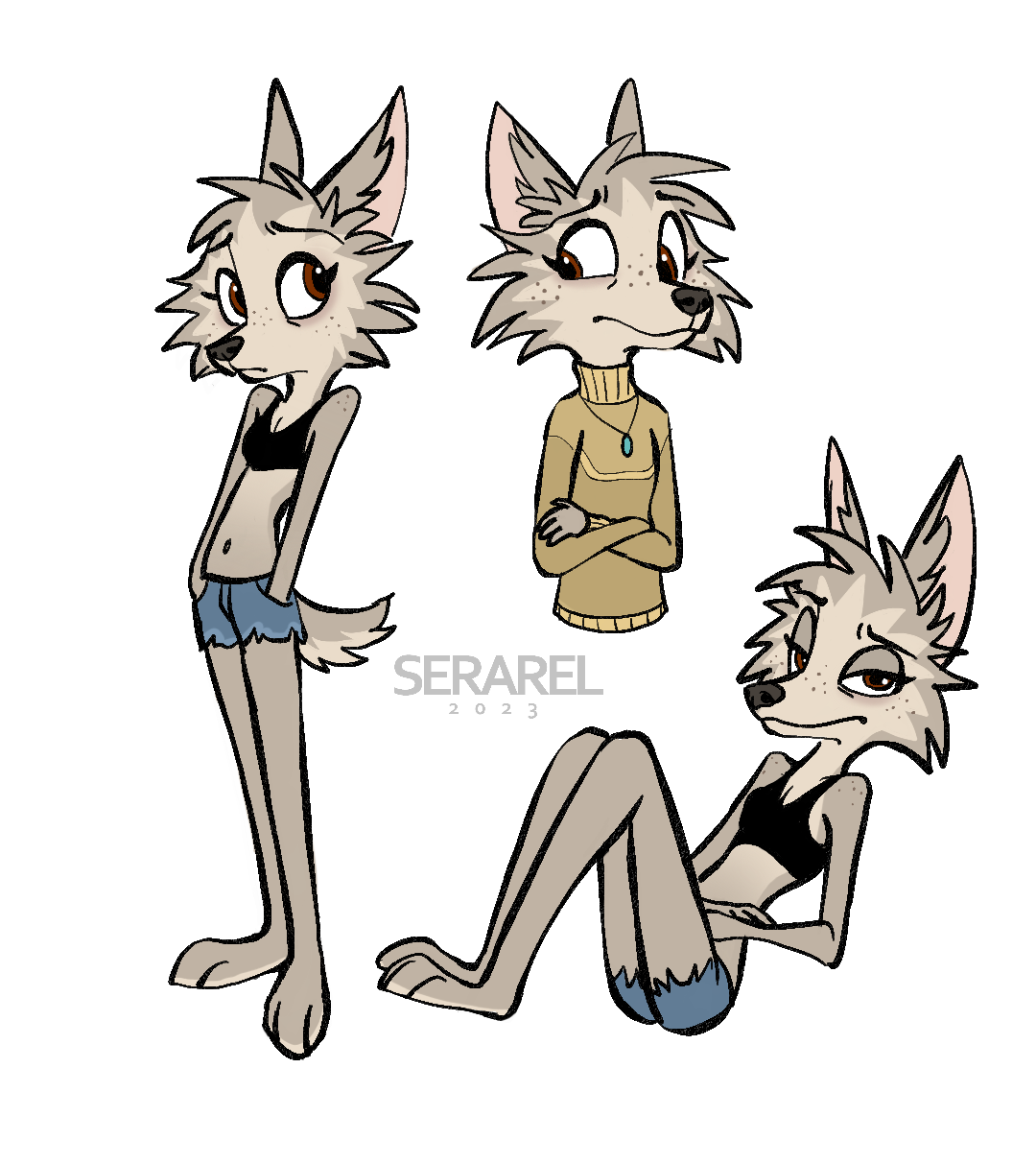 anthro Hazel by Serarel -- Fur Affinity [dot] net