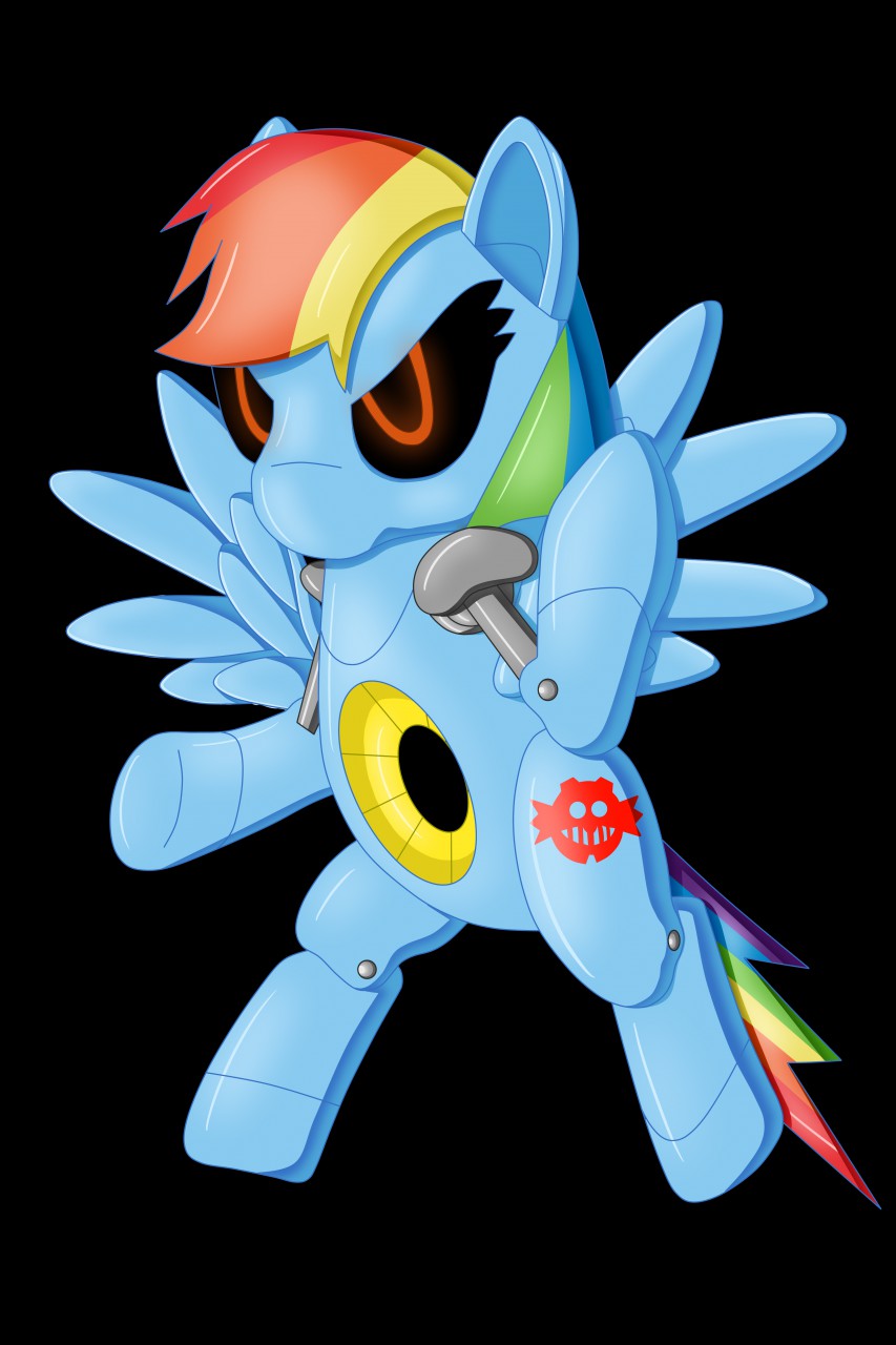 Metal Earth My Little Pony - Rainbow Dash.