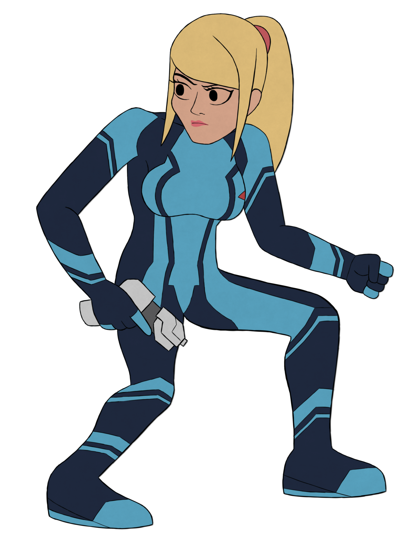 Hannah Barbera Zero Suit Samus by sergeant16bit -- Fur Affinity [dot] net