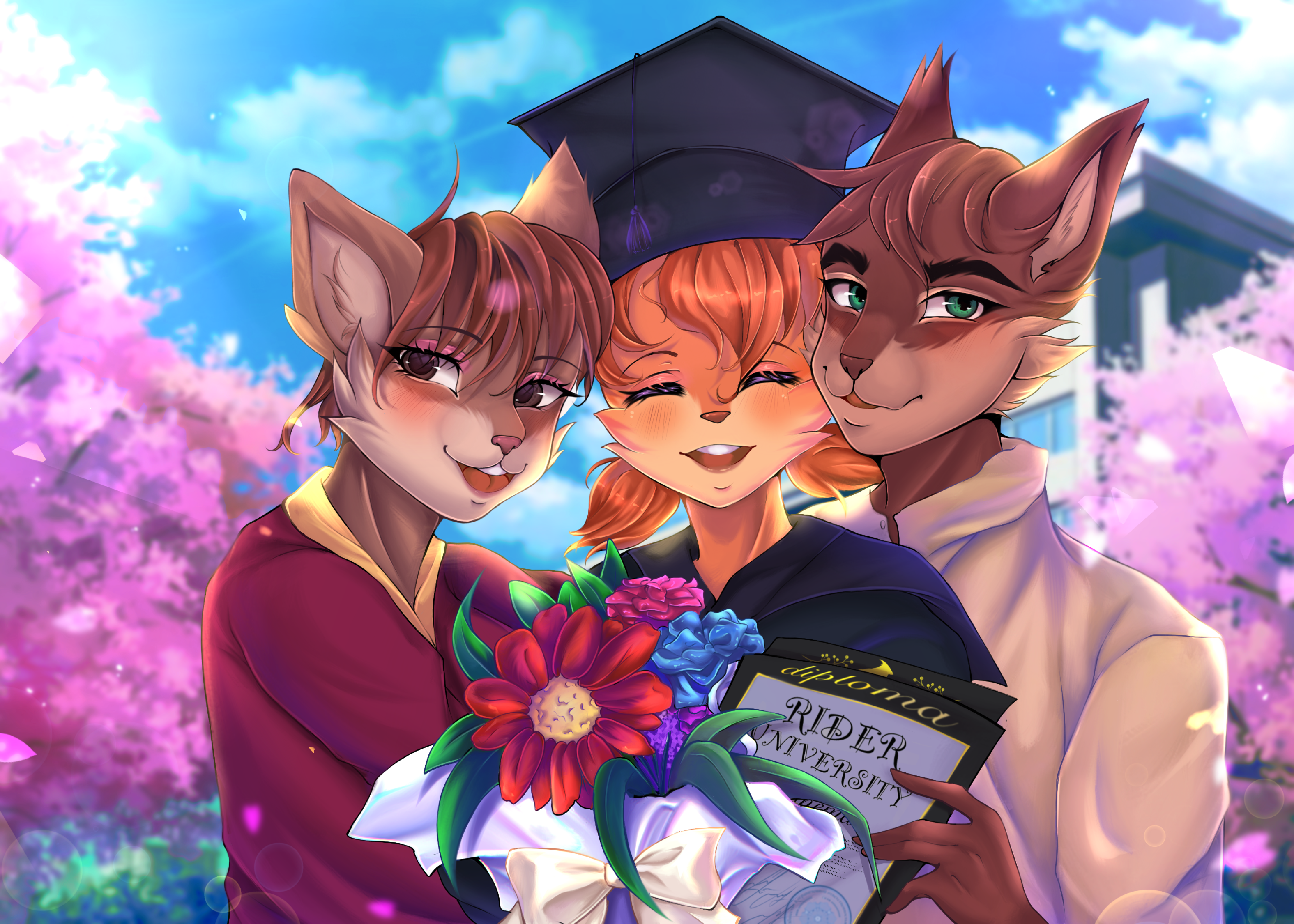 Graduation Photo by seroster -- Fur Affinity [dot] net