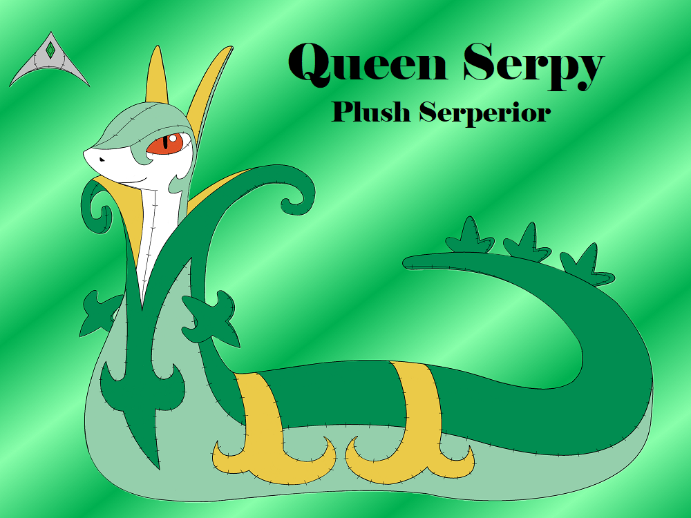 Queen Serpy the Plush Serperior