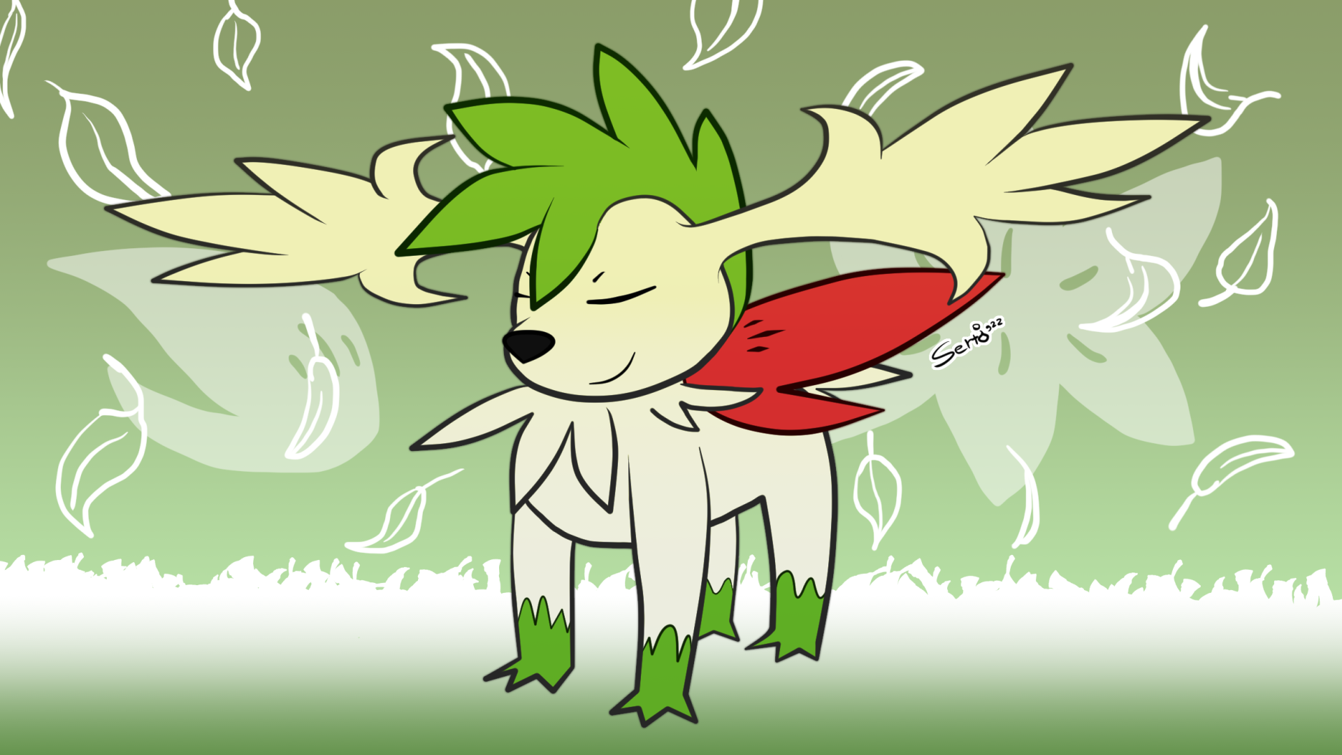 Shaymin Sky Forme Art, Others Added