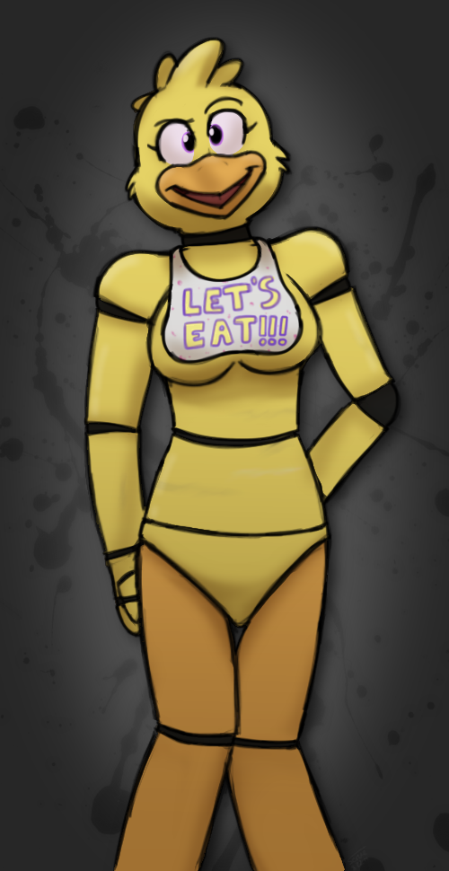 Chica Jumpscare (NONLETHAL) by SCH01 -- Fur Affinity [dot] net