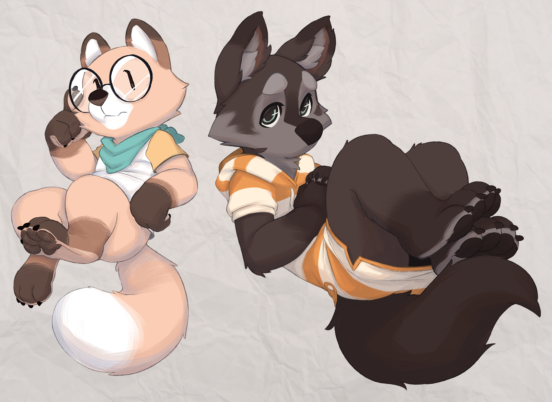 Timpernash and Oswald by seth-iova -- Fur Affinity [dot] net