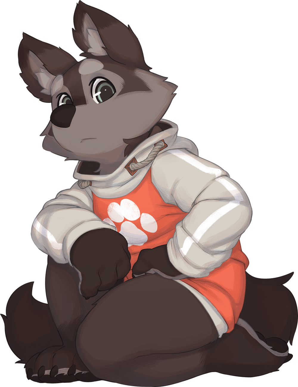 Oswald only wears the comfiest oversized hoodies by seth-iova -- Fur  Affinity [dot] net