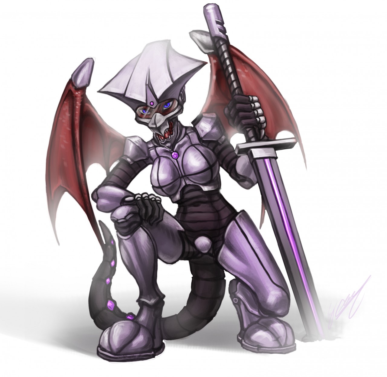 Iron Dragon armor - by Conquistabear by SettaFlamowitz -- Fur Affinity  [dot] net