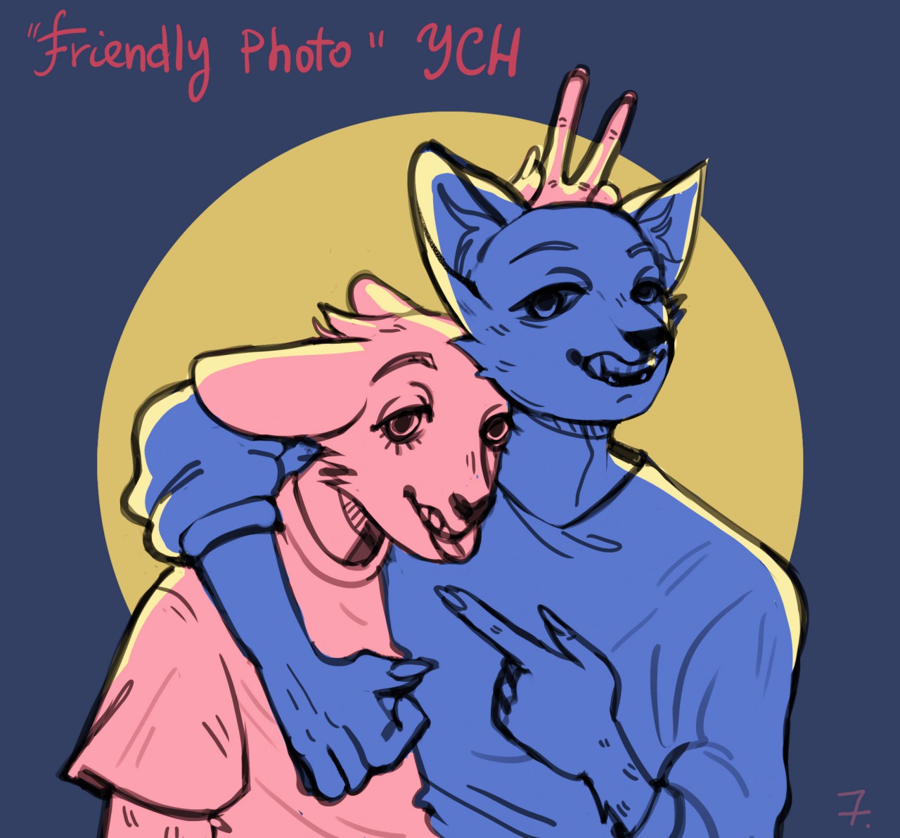 "Friendly Photo" YCH (closed)