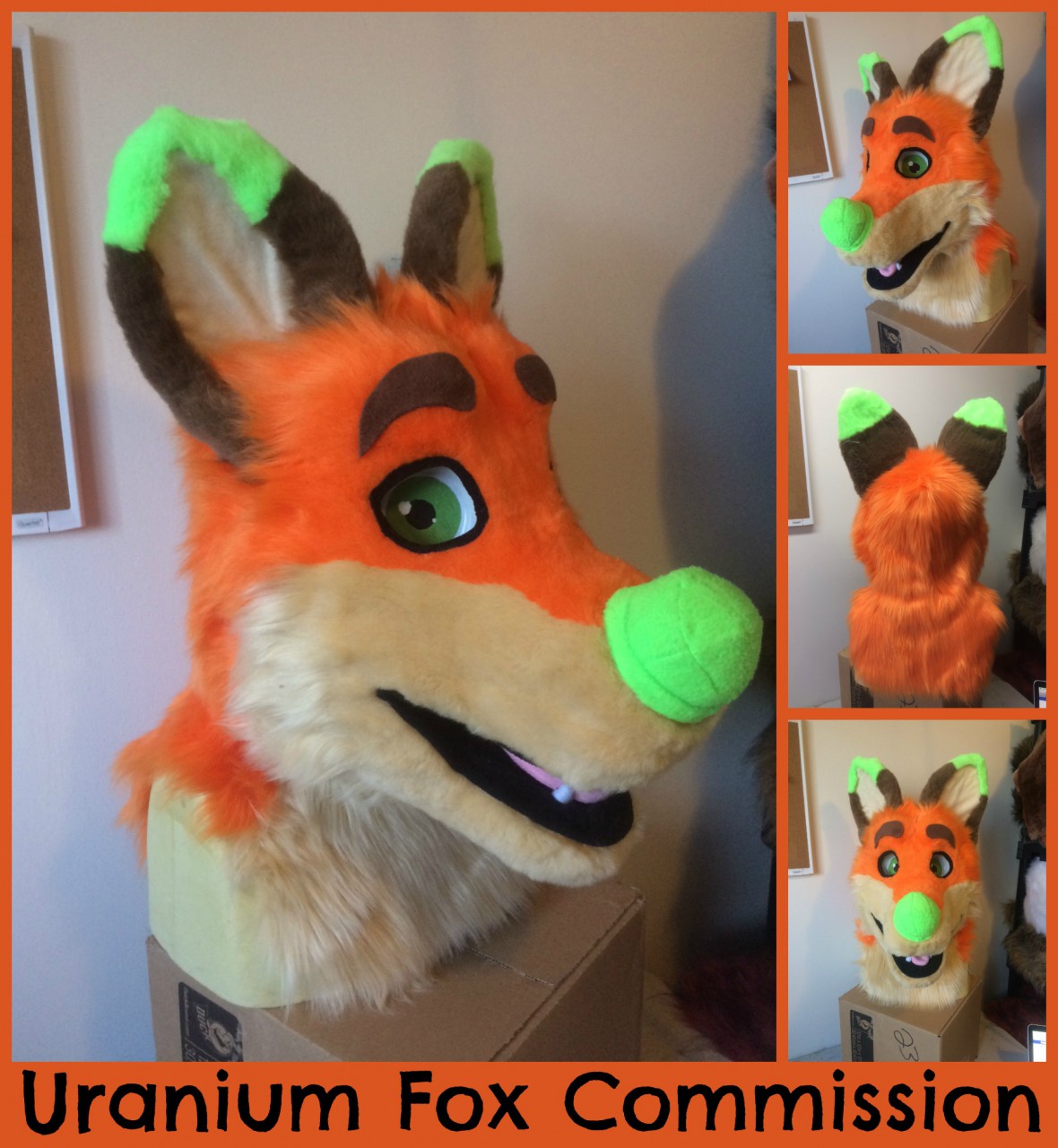 Uranium Fox Commission- Head Turnaround by SewingStuffs -- Fur