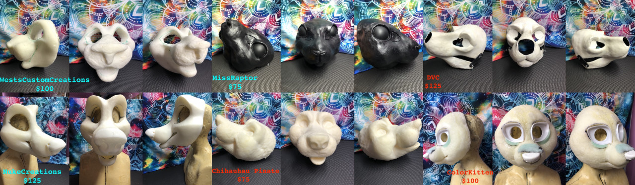 Fursuit Foam Bases for sale by SewingStuffs -- Fur Affinity [dot] net