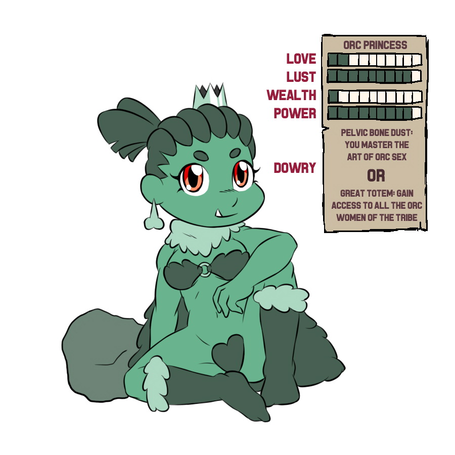 Towergirls - Orc Princess by SEWLDE -- Fur Affinity [dot] net