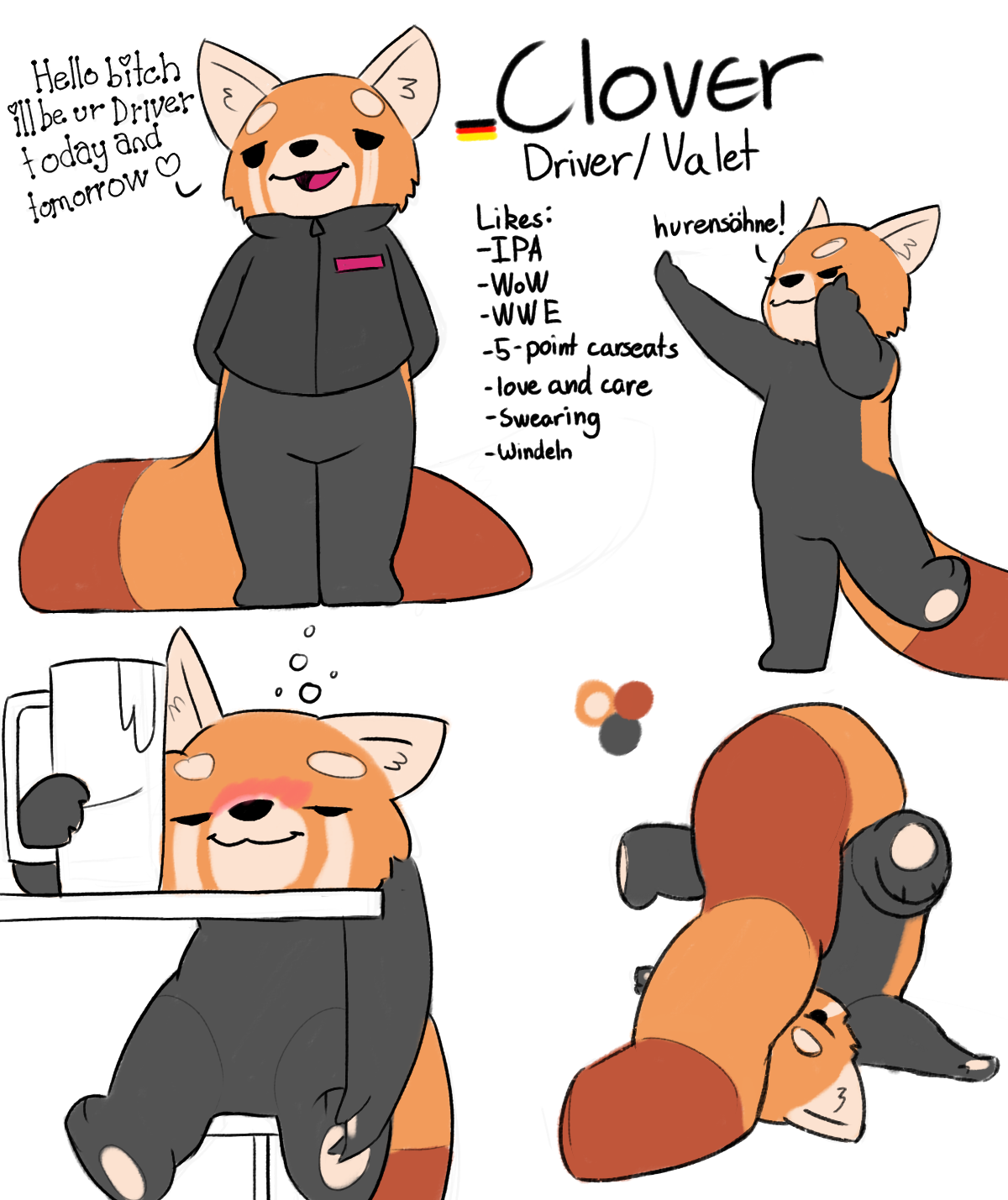 Clover, the Uber driver by Sexotheque -- Fur Affinity [dot] net