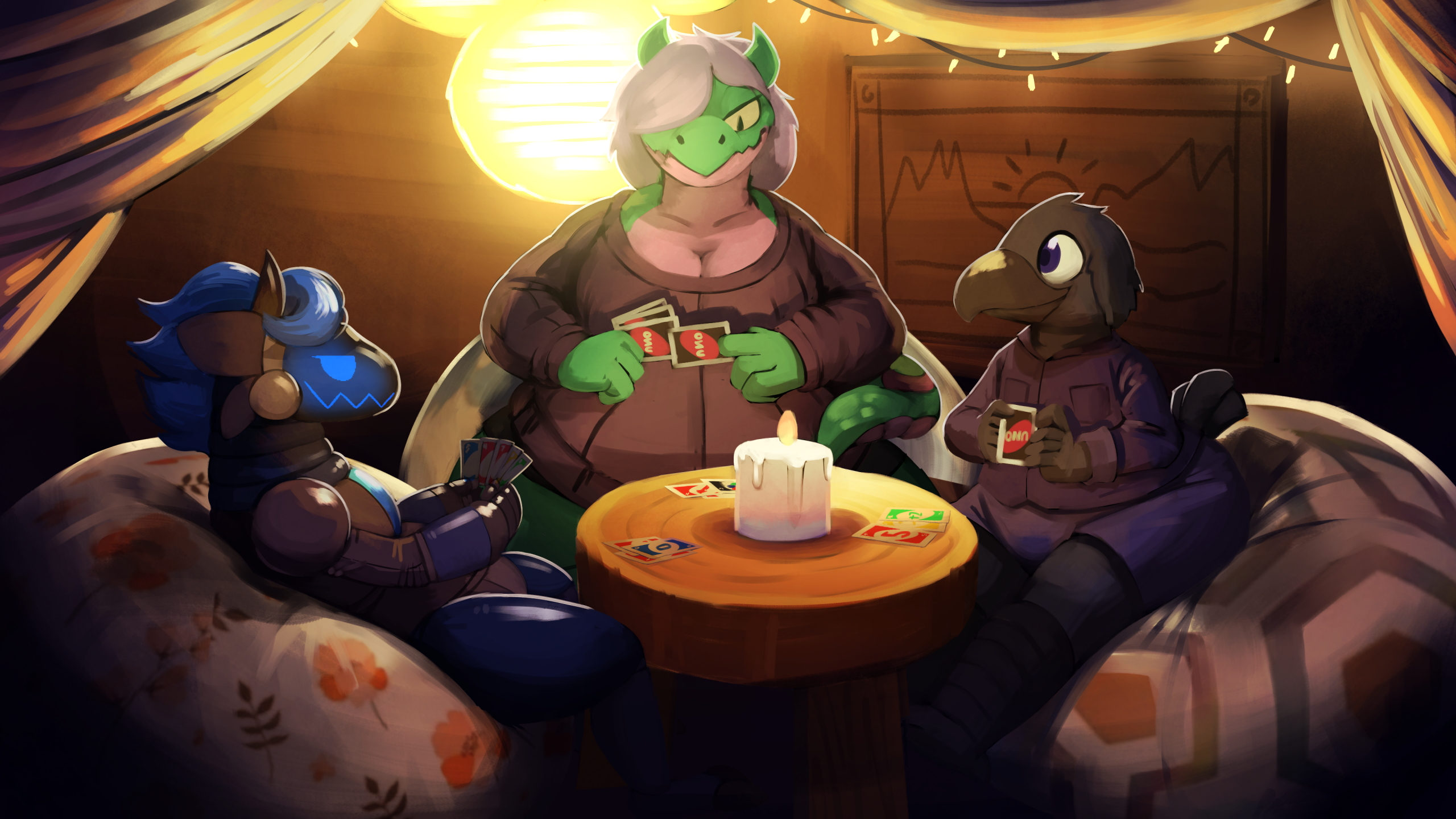 Commission] Cardboard and Cards by Sexotheque -- Fur Affinity [dot] net