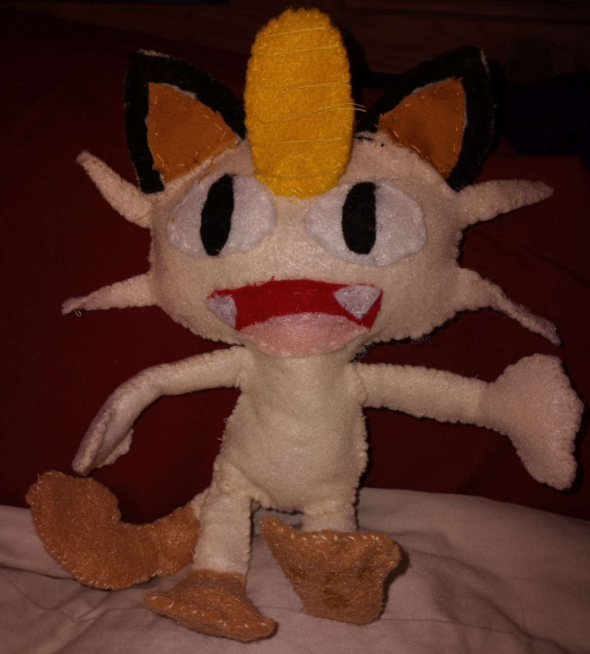 Scratch store cat plush