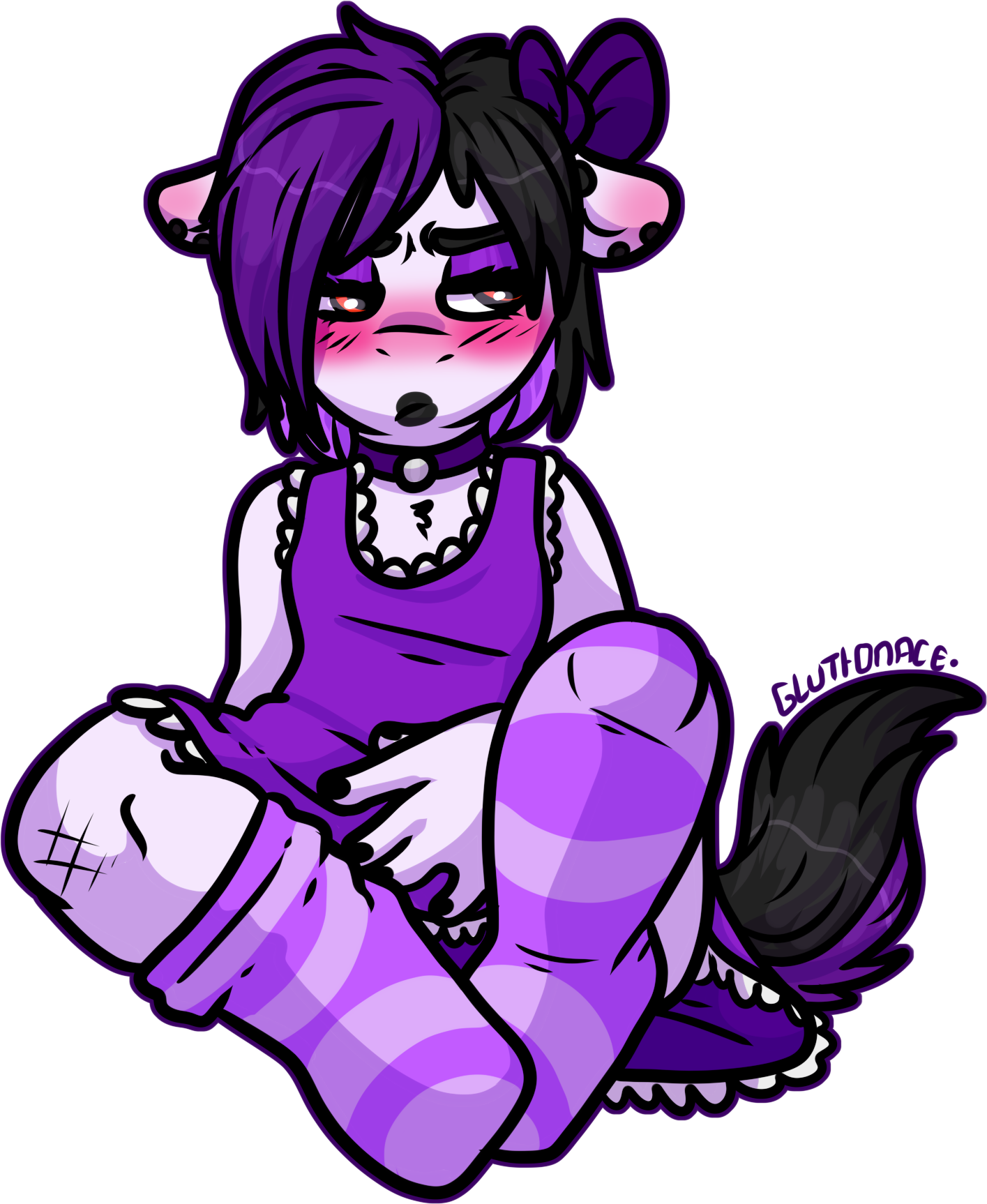 C] Forced Goth Femboy by SexyGoatGod -- Fur Affinity [dot] net