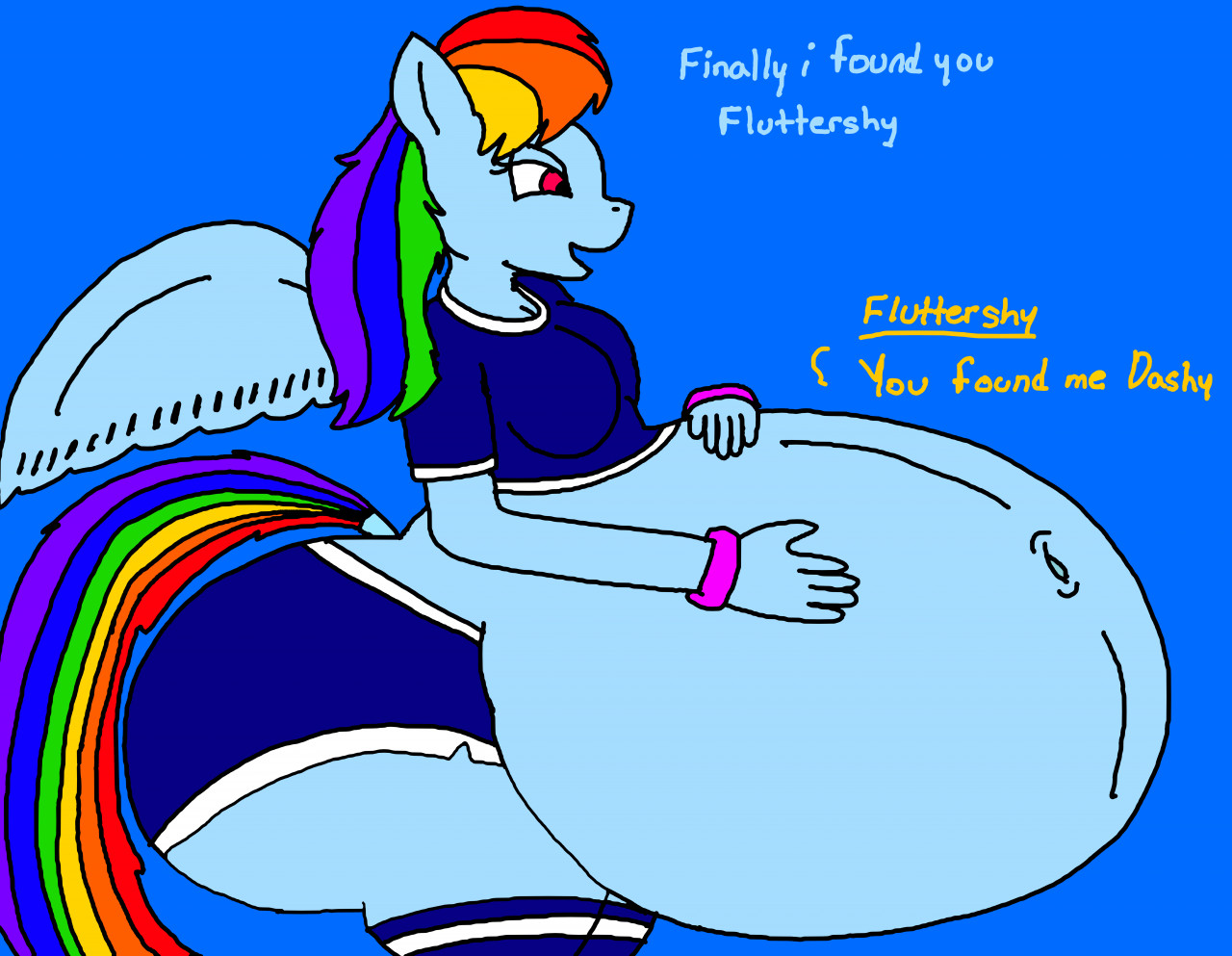 Rainbow dash vore