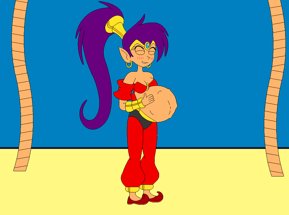 Belly vore comic. Kphoria Shantae. Мермаид Shantae Vore. Shantae belly inflation. Shantae беременная.