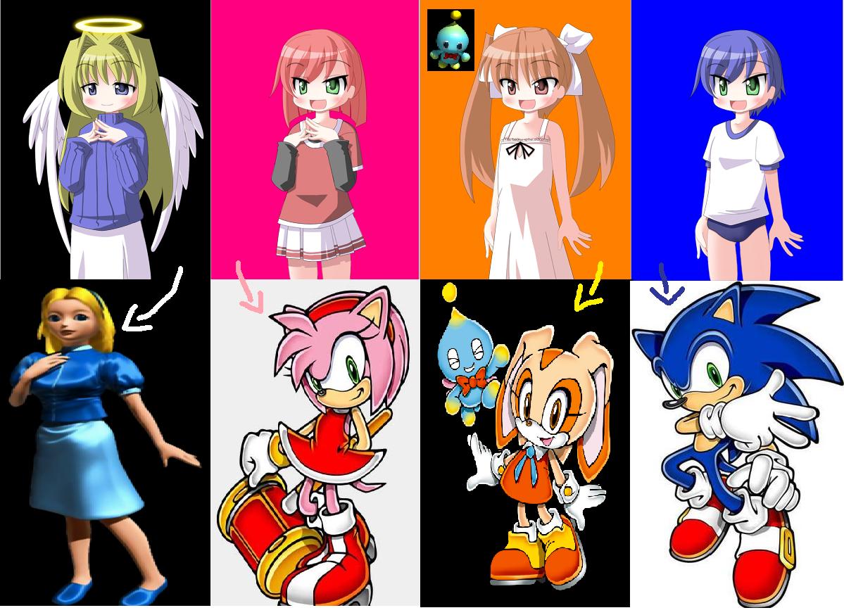 Team Sonic - Sonic the Hedgehog - Image by Mikuhoshi #1624002 - Zerochan  Anime Image Board | Sonic fan characters, Sonic, Anime