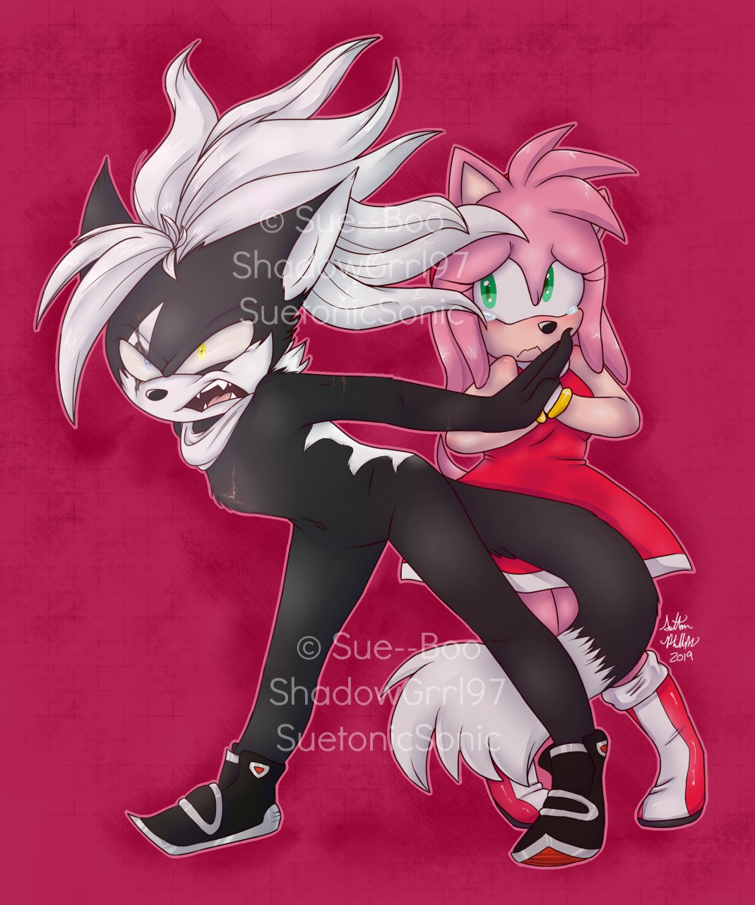 Amy exe my verison  Sonic the Hedgehog! Amino