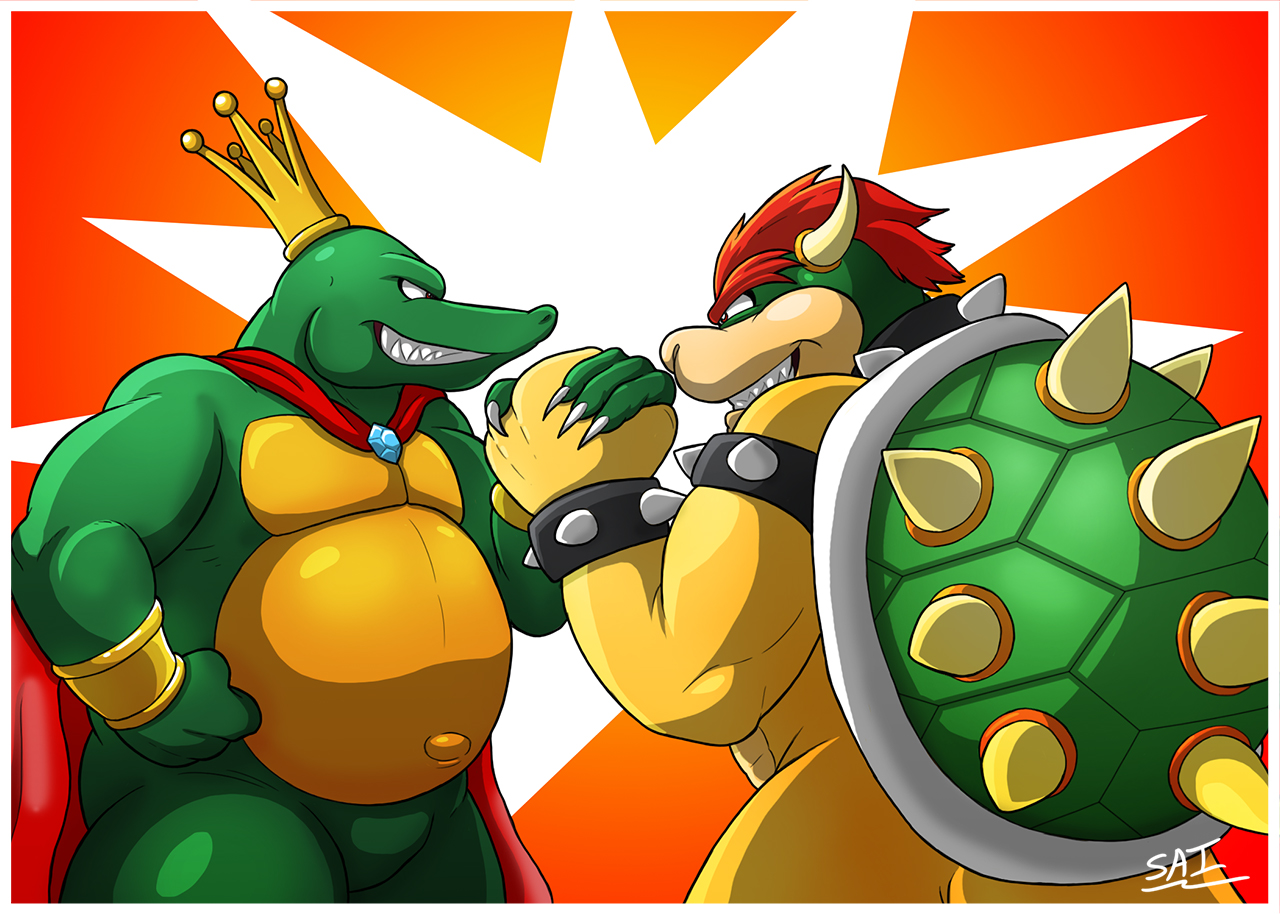 Bowser and king k rool