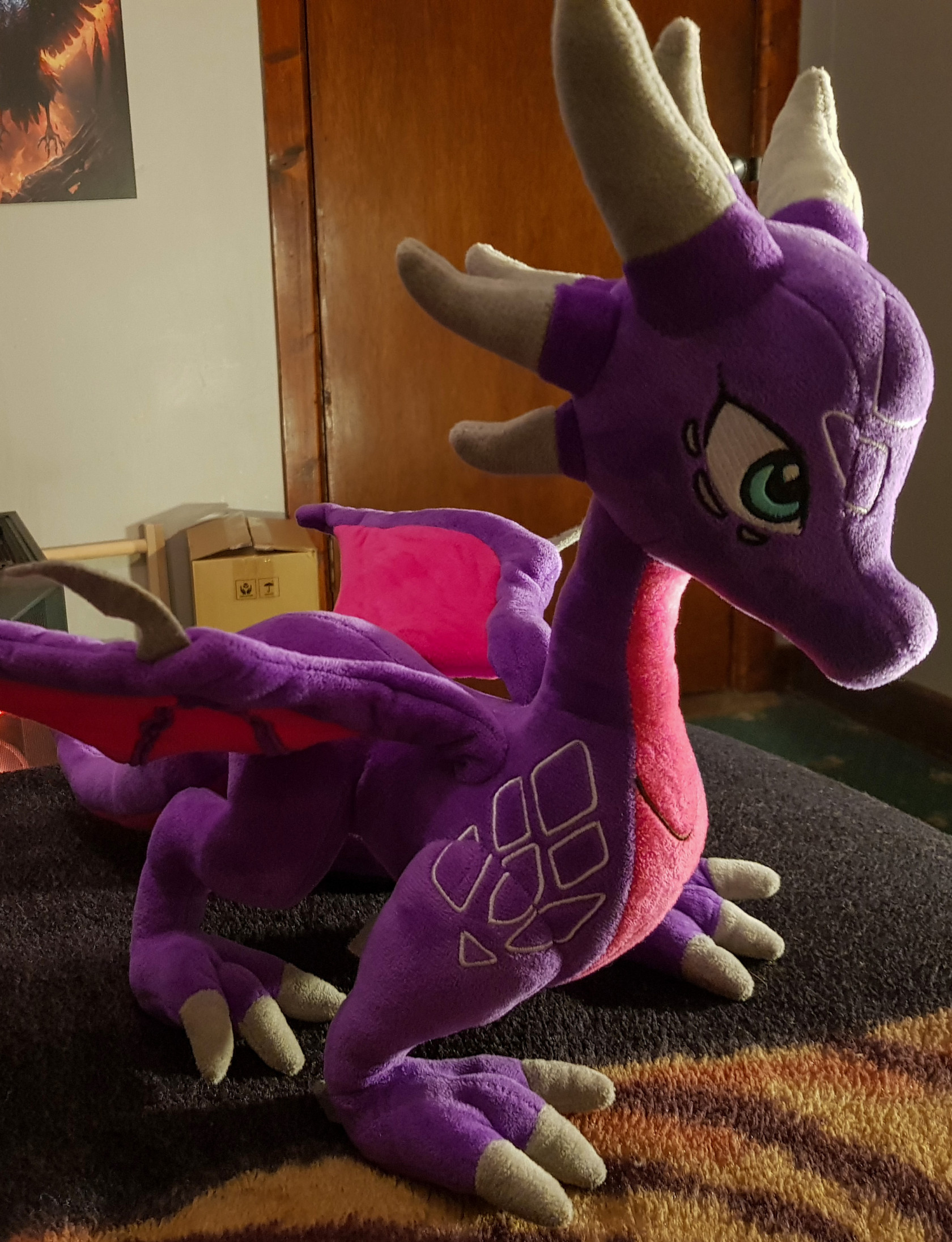 Cynder the store dragon plush