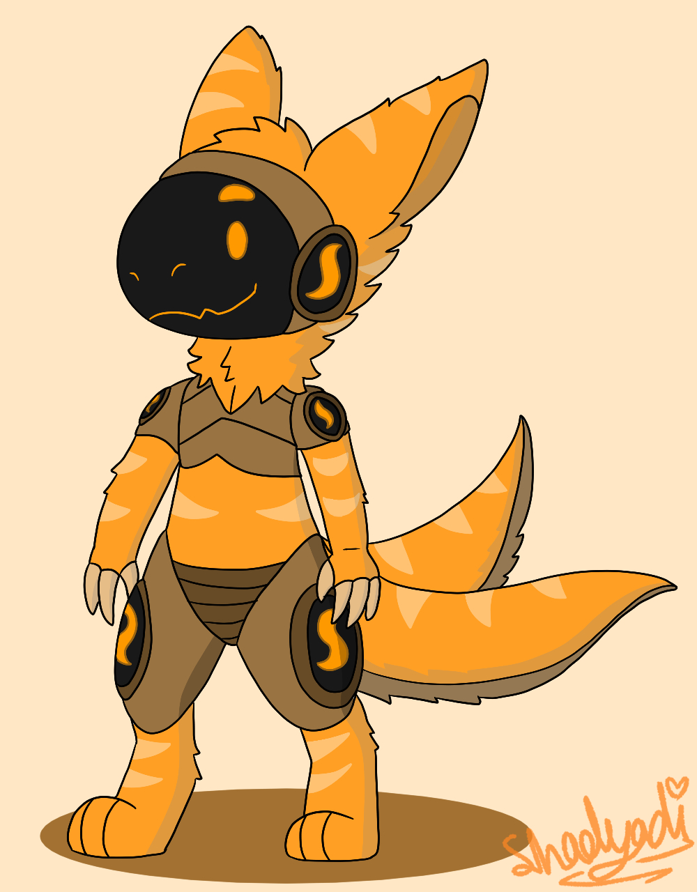 Free art for rust the protogen by The_w0l - FurryStation