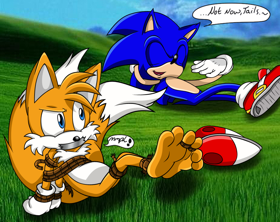 ...Not now, Tails. 