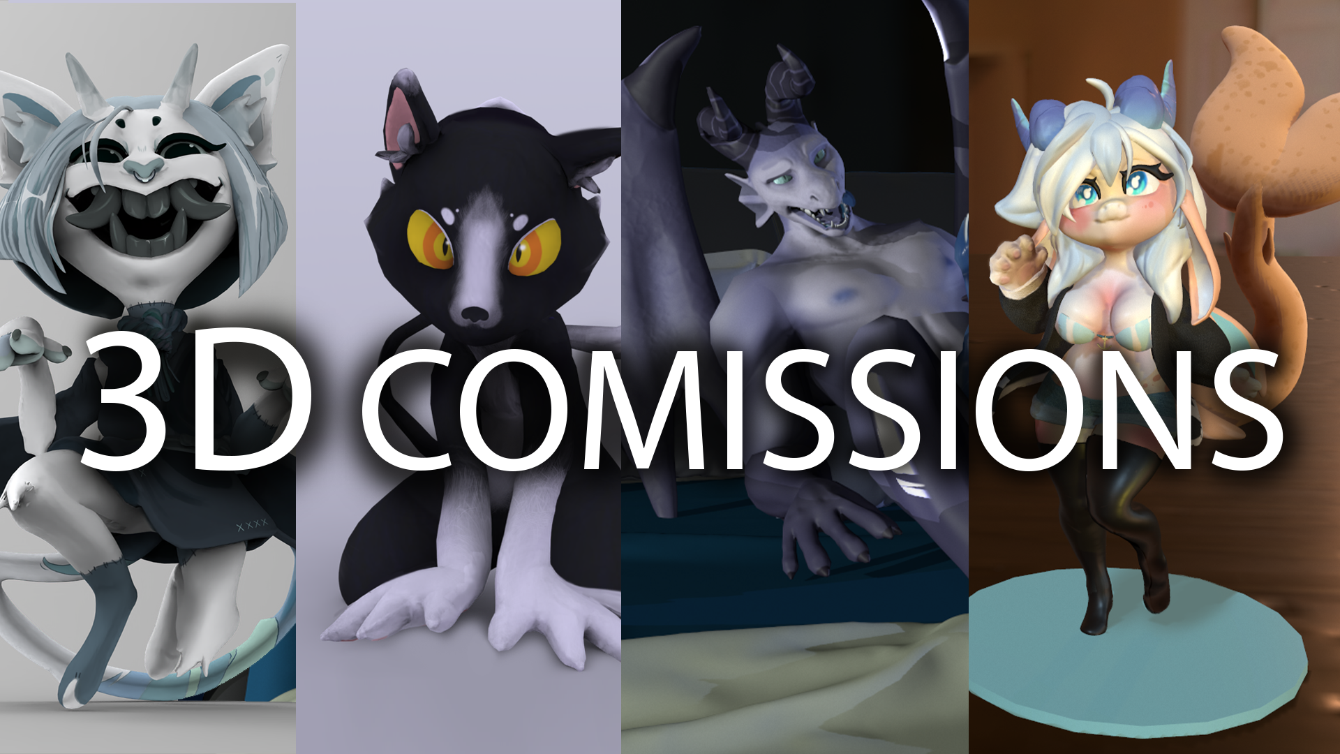 🌸3d model commissions [CLOSED]🌸 by ShaiF -- Fur Affinity [dot] net