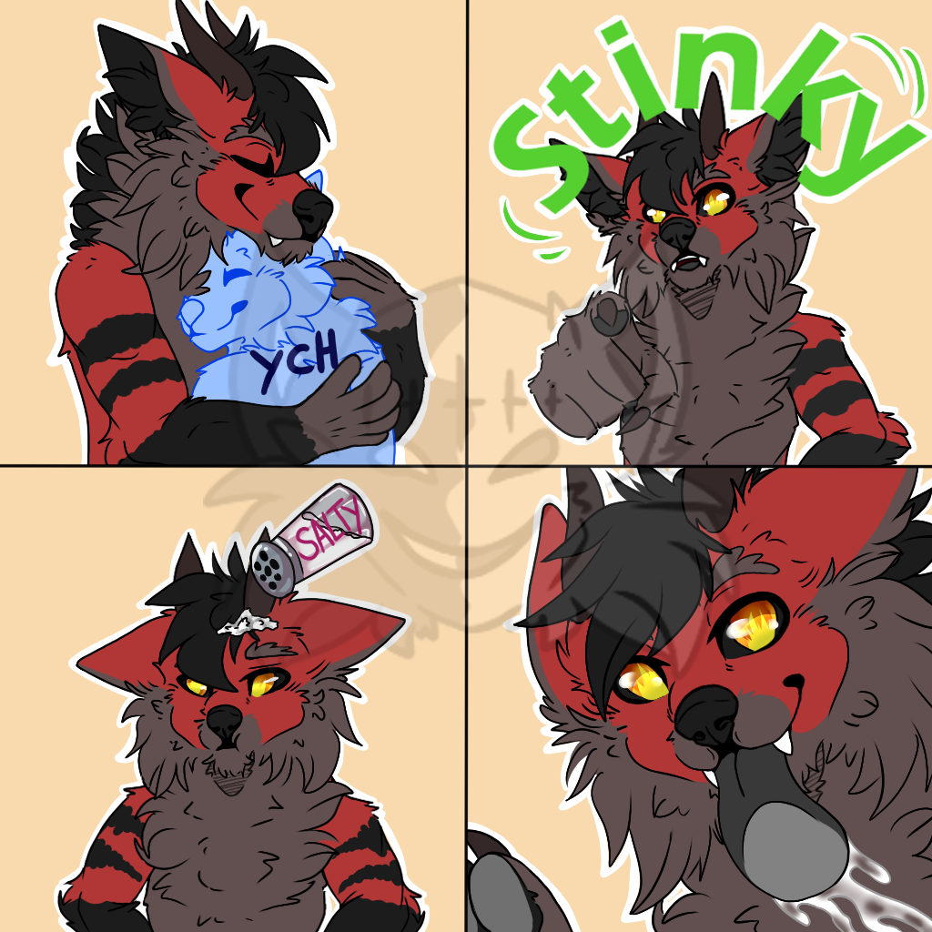 Singe_Sticker Pack Pt.4 (Commission) by Shajoy -- Fur Affinity [dot] net