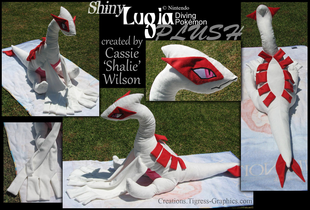 Chibi shiny Lugia all finished. The - Sophie's Plushies