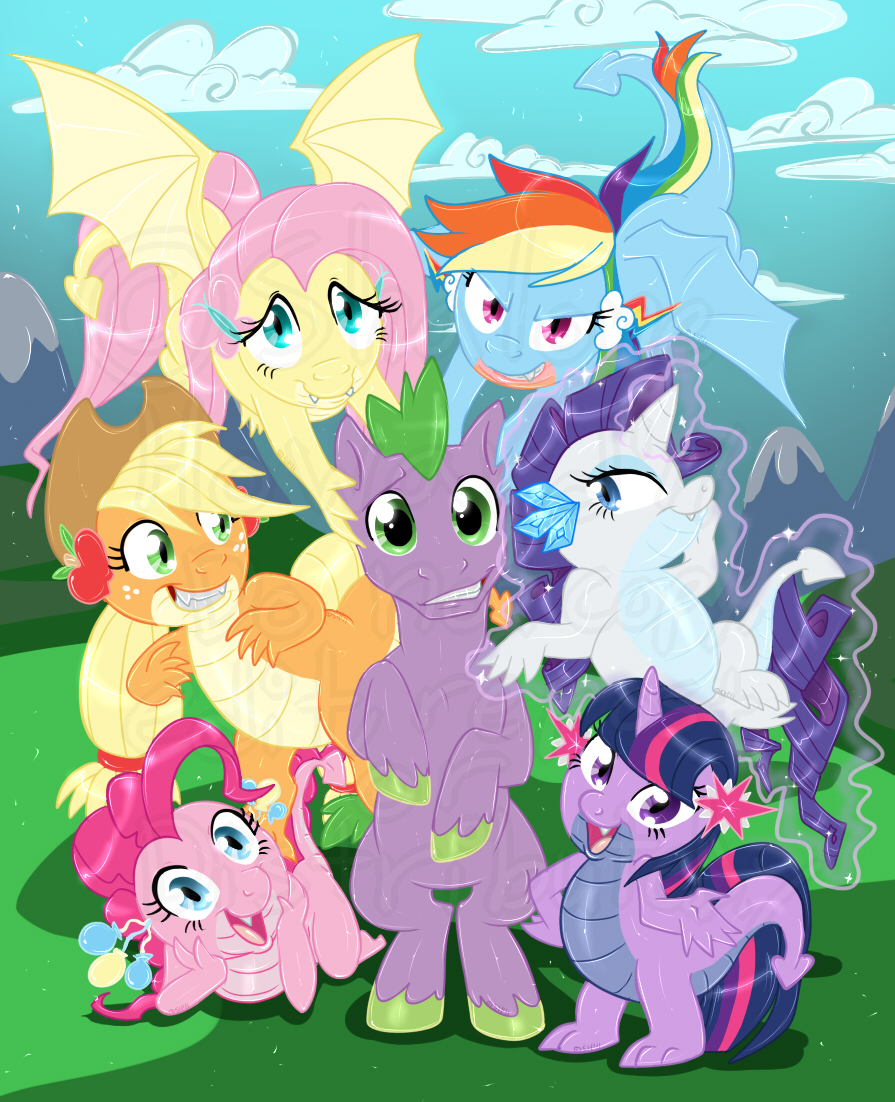 rarity and spike clop