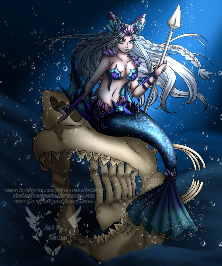 Deep Sea Mermaid- Commission by BlackSheepTFs -- Fur Affinity [dot