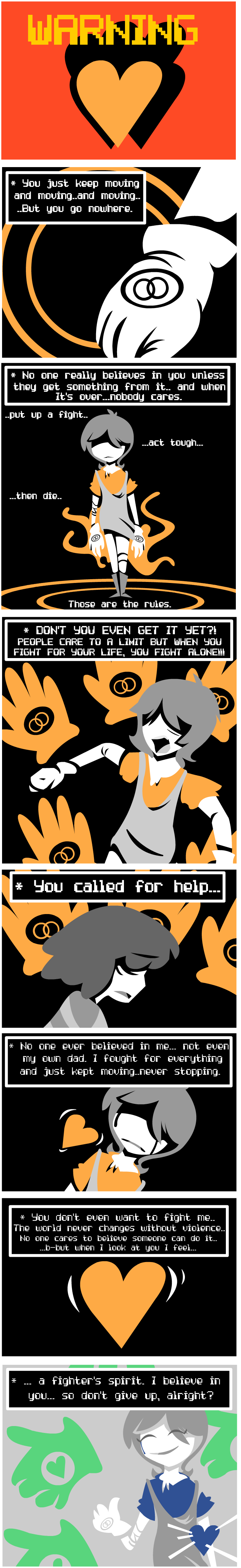 The warning you never had., Undertale