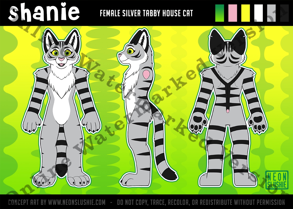 Commission Cat Full Reference Sheet (Download Now) 