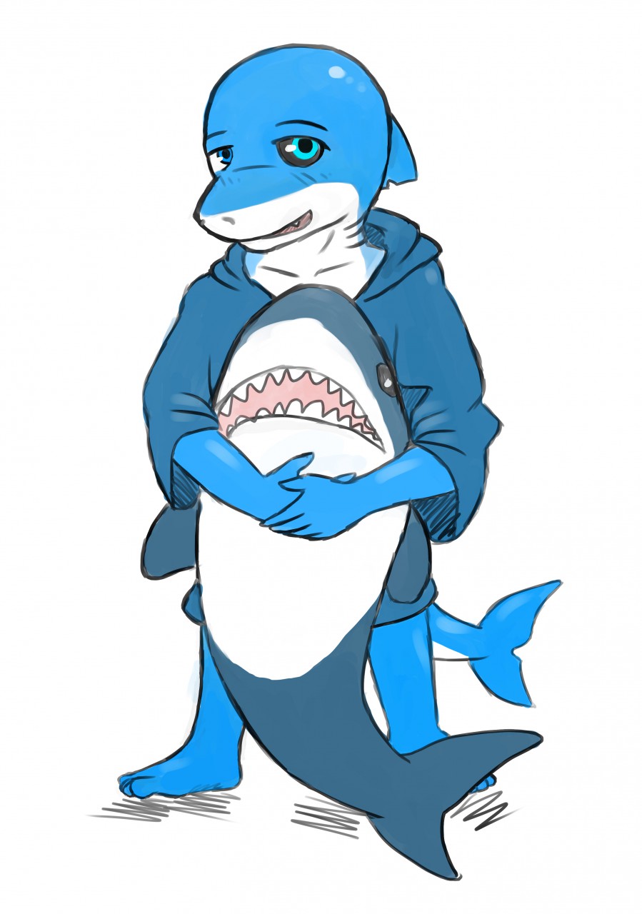 Young Male Shark Furry