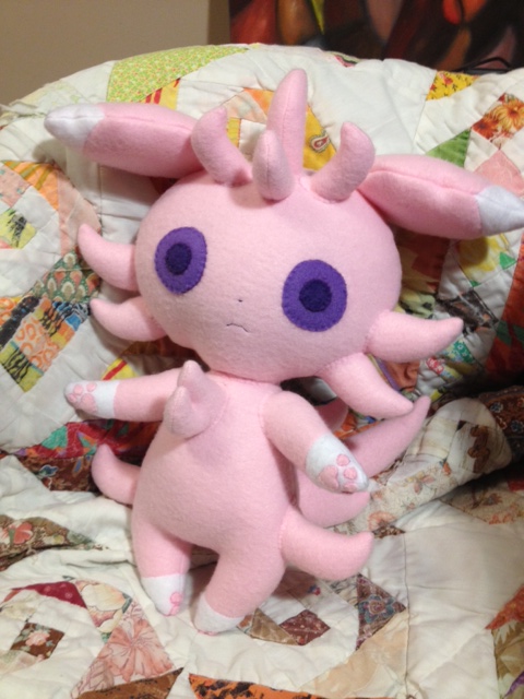 shiny espurr plush