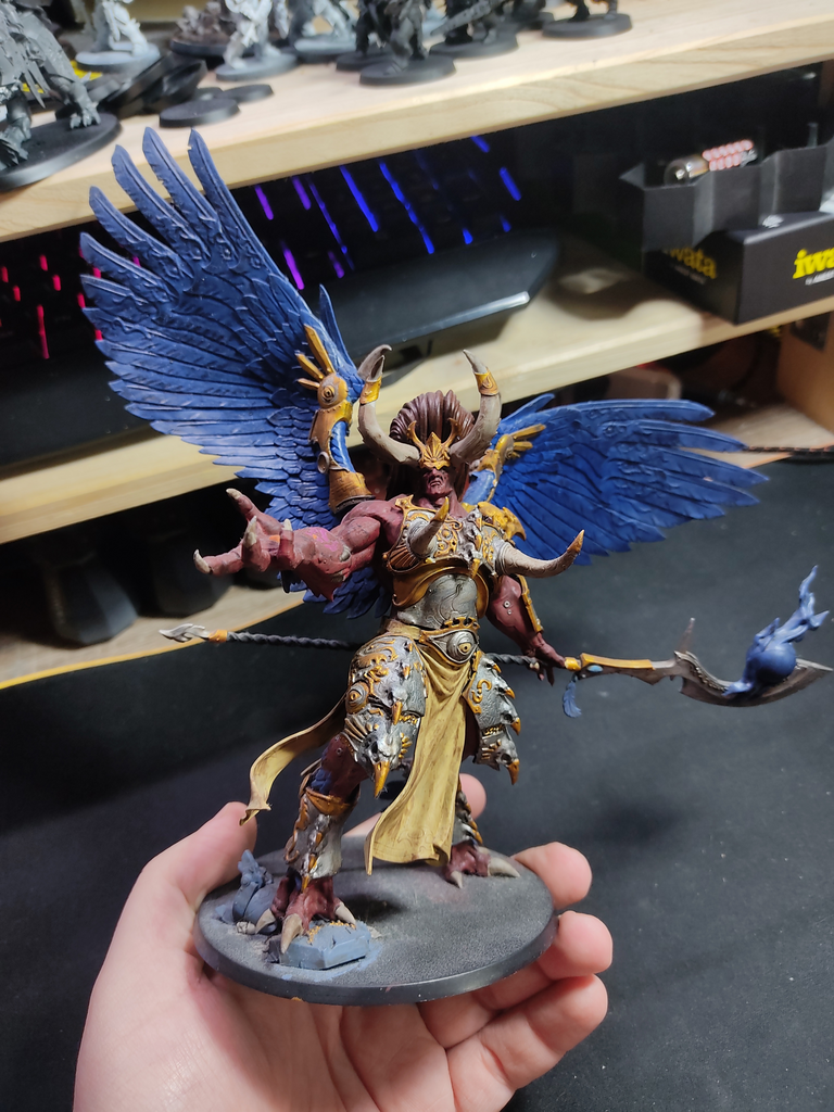 MAGNUS THE RED DAEMON PRIMARCH OF TZEENTCH - THOUSAND SONS - GAMES WORKSHOP  #