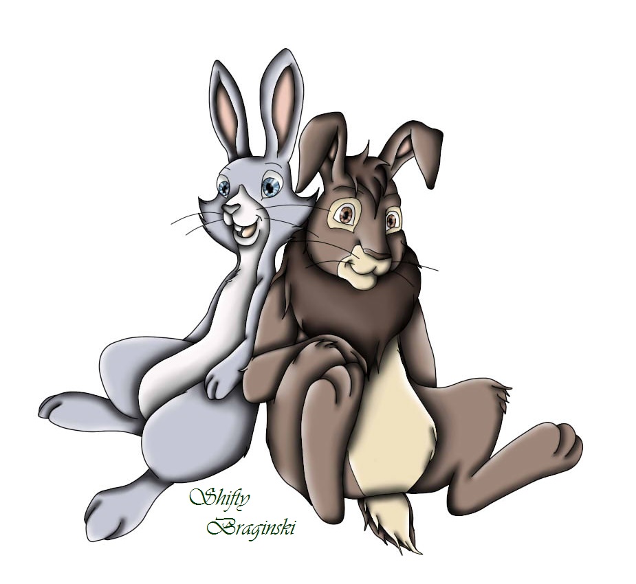 Watership Down Blackberry and Bigwig by ShiftyBraginski Fur