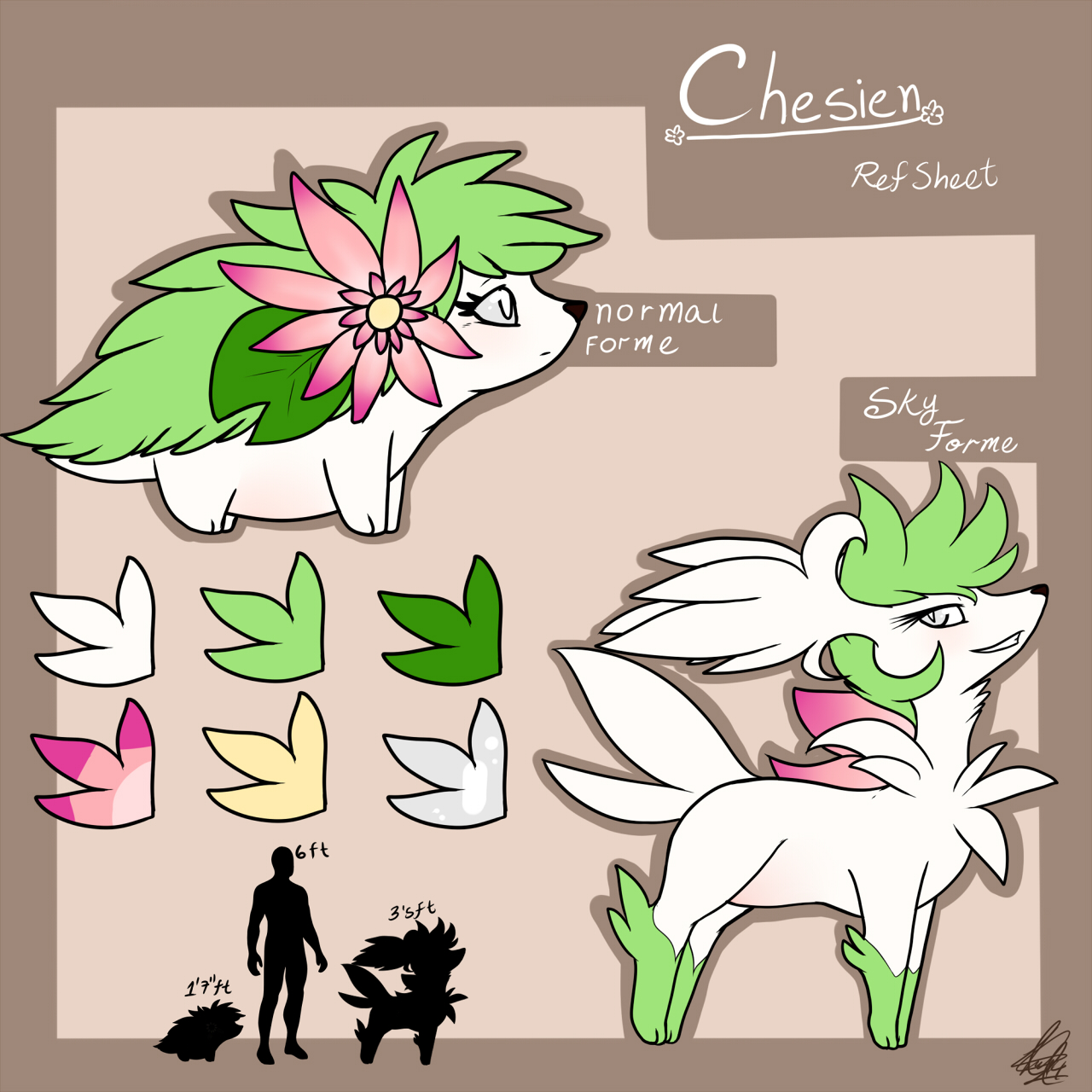 Pokemon Shaymin forma Cielo 1