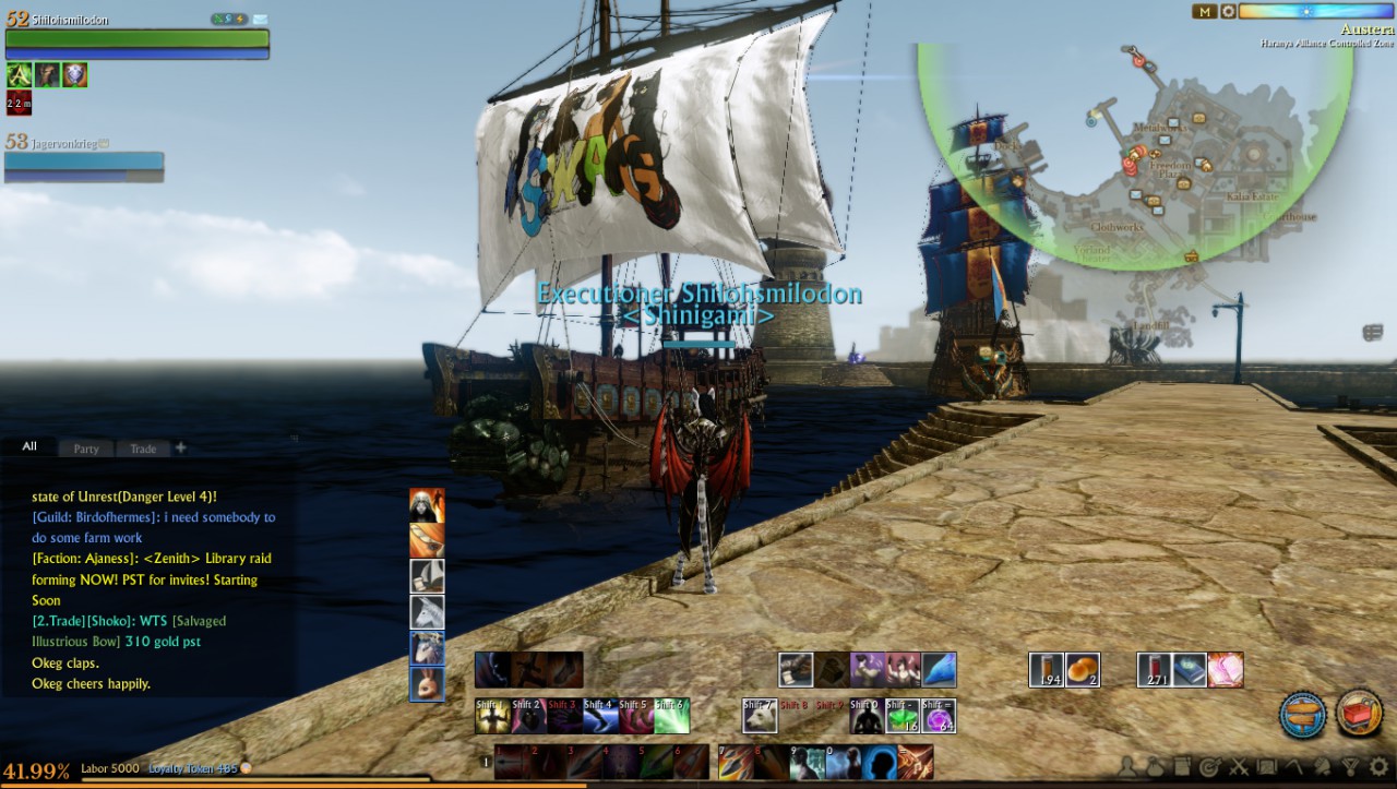 Archeage galleon sail art by ShilohSmilodon Fur Affinity dot net