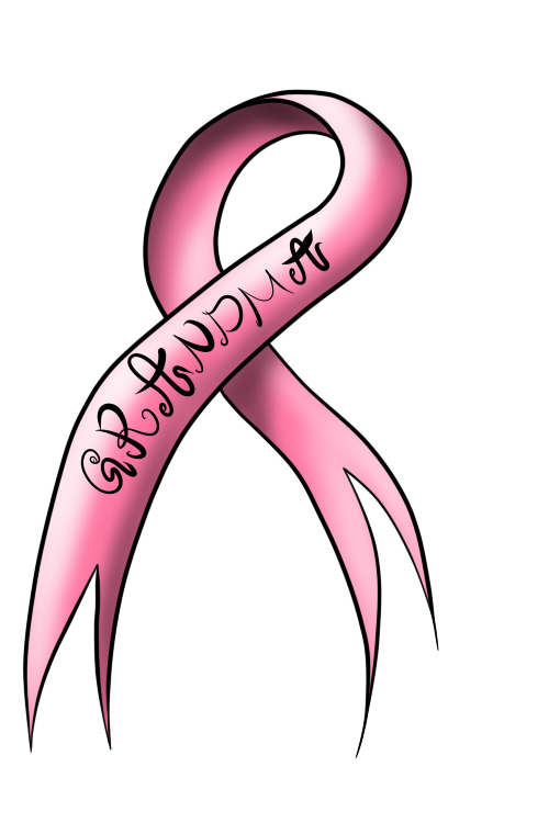 Breast Cancer ribbon tattoo by ShinesLoon -- Fur Affinity [dot] net