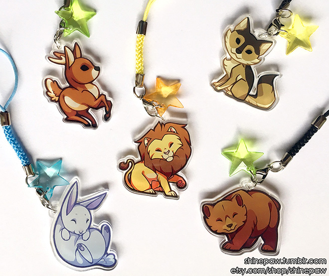 Cute on sale animal charms