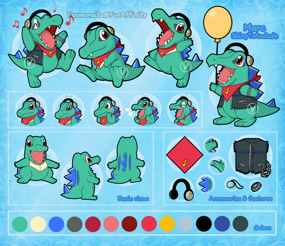 Totodile - #158 -  Pokédex