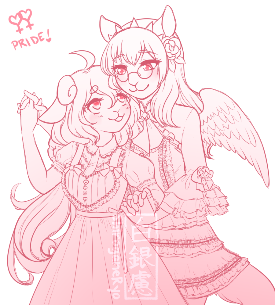 Lolita girlfriends by ShiroganeRyo -- Fur Affinity [dot] net