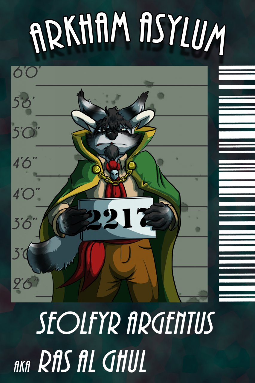 Arkham Asylum Badge - Seolfyr Argentus (Silver) by Shirou14 -- Fur Affinity  [dot] net